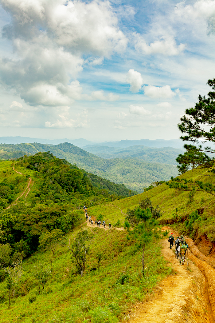 Tà Năng - Phan Dũng được xem là cung đường trekking đẹp nhất Việt Nam. Ảnh: Hoàng Văn Nhân